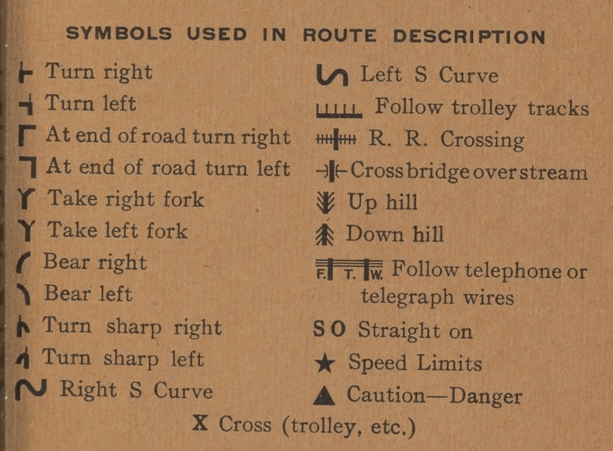 screenshot from old British motoring book